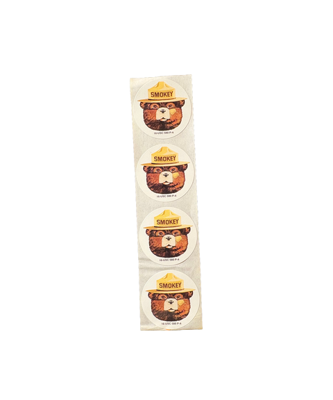 Smokey The Bear Stickers