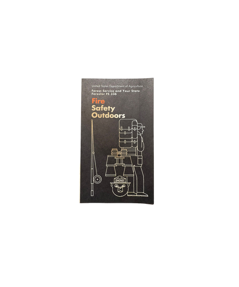 USDA Outdoors Fire Safety Pamphlet