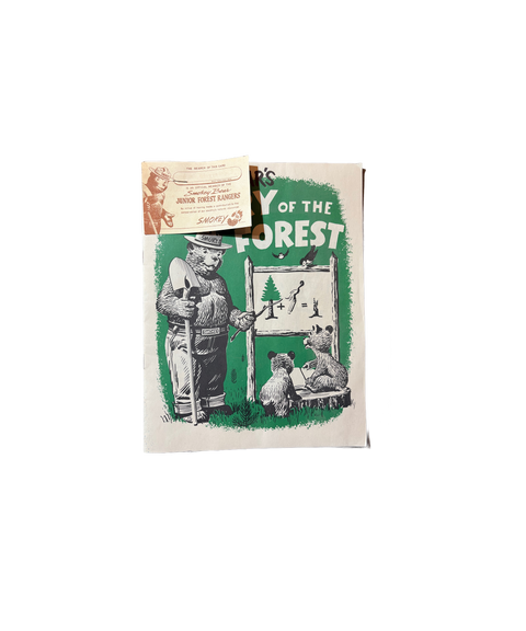 Smokey The Bear "Story of the Forest" Storybook